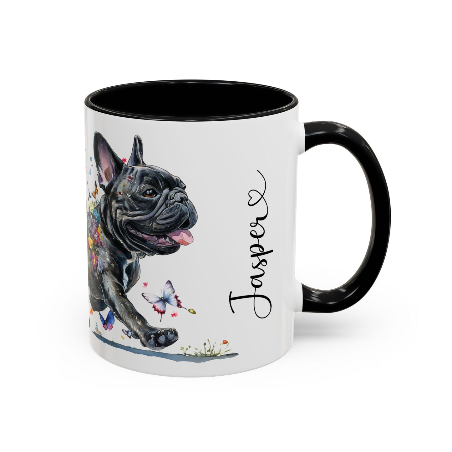 French Bulldog #2 Personalized colourful Mugs, 11oz