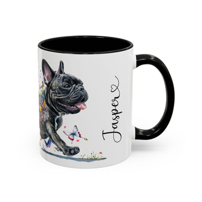 French Bulldog #2 Personalized colourful Mugs, 11oz