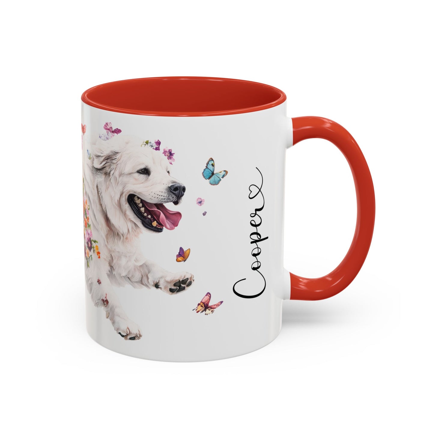 Tibetan Mastiff #1 Personalized Accent Mugs, 11oz