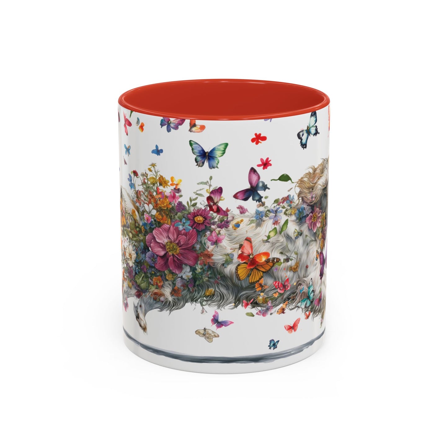 Clumber Spaniel #1 Personalized Accent Mugs, 11oz