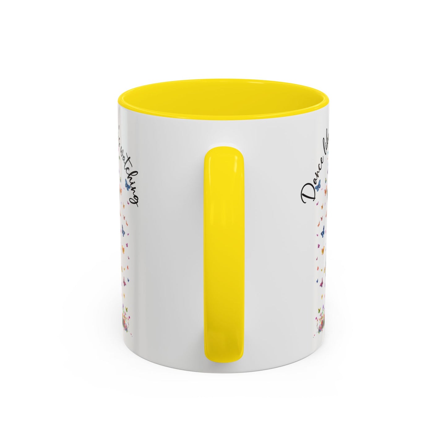 Schipperke "Dance like nobody's watching" personalized colourful Mugs, 11oz