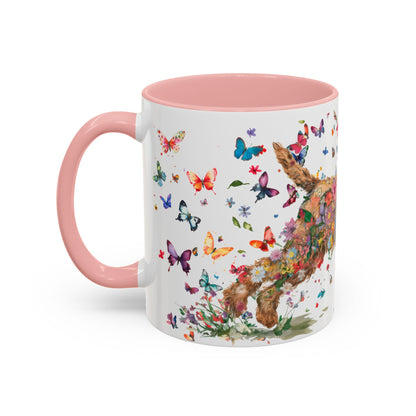 Lakeland Terrier #2 Personalized Accent Mugs, 11oz