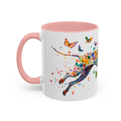 Great Dane #2 Personalized Colorful Accent Mugs, 11oz