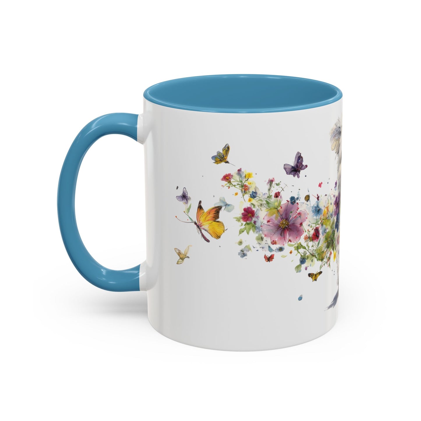 Maltipoo Personalized Accent Mugs, 11oz
