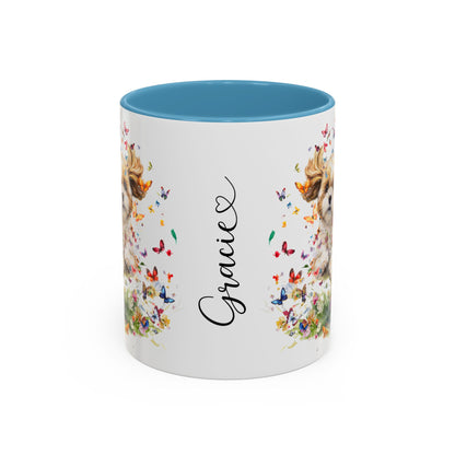 Shih Tzu #8  Personalized Accent Mugs, 11oz