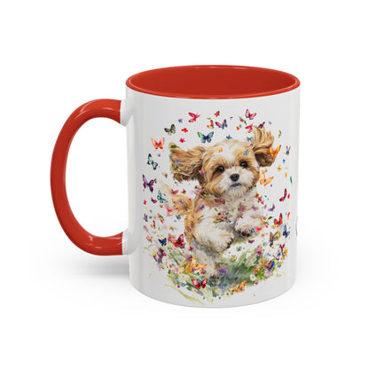 Shih Tzu #8  Personalized Accent Mugs, 11oz