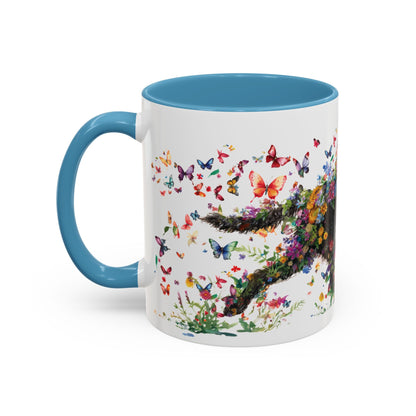 Curly Coated Retriever #2 Personalized Accent Mugs, 11oz