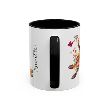 Beauceron Personalized Accent Mugs, 11oz