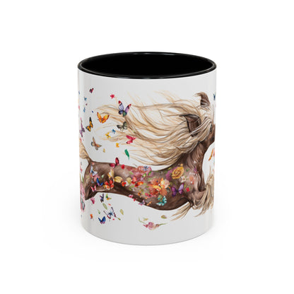 Chinese Crested Personalized Accent Mugs, 11oz
