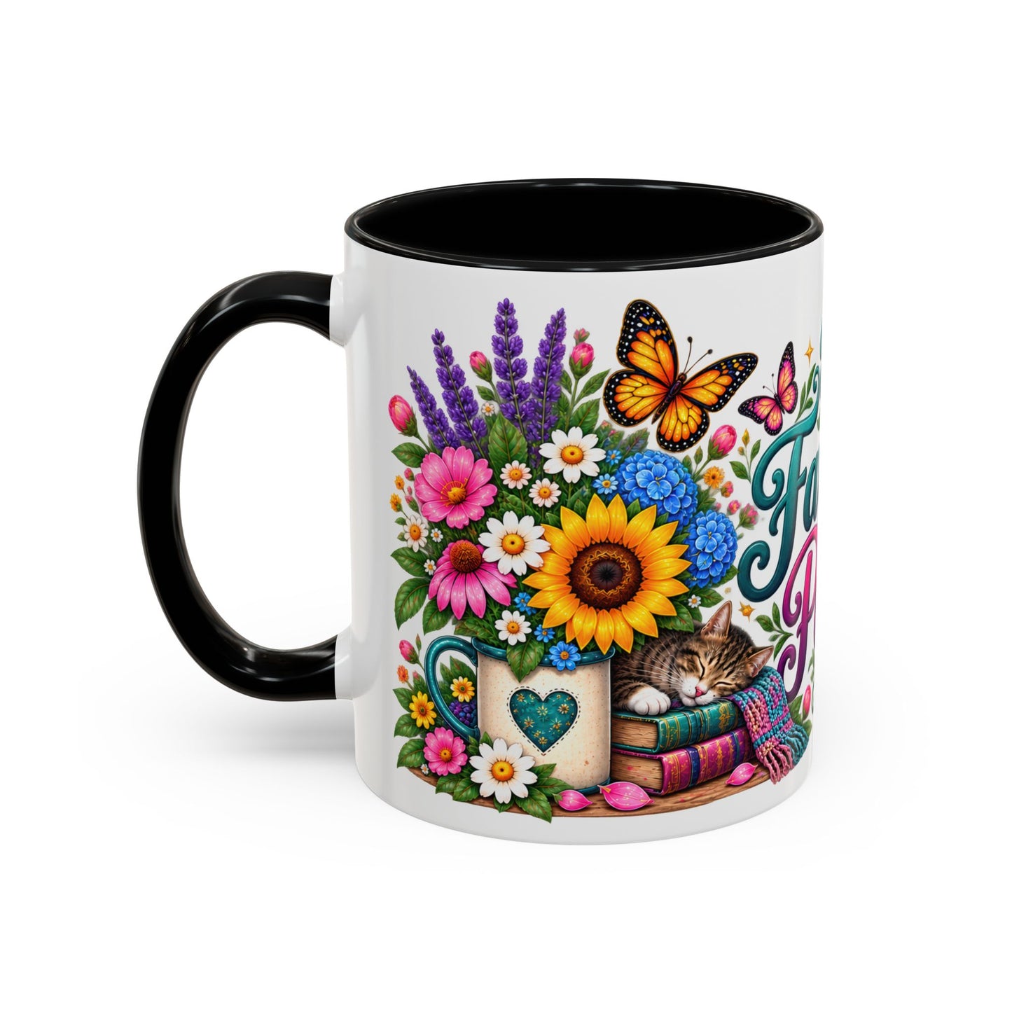 My Favorite Person, 11oz  accent mug (US spelling)