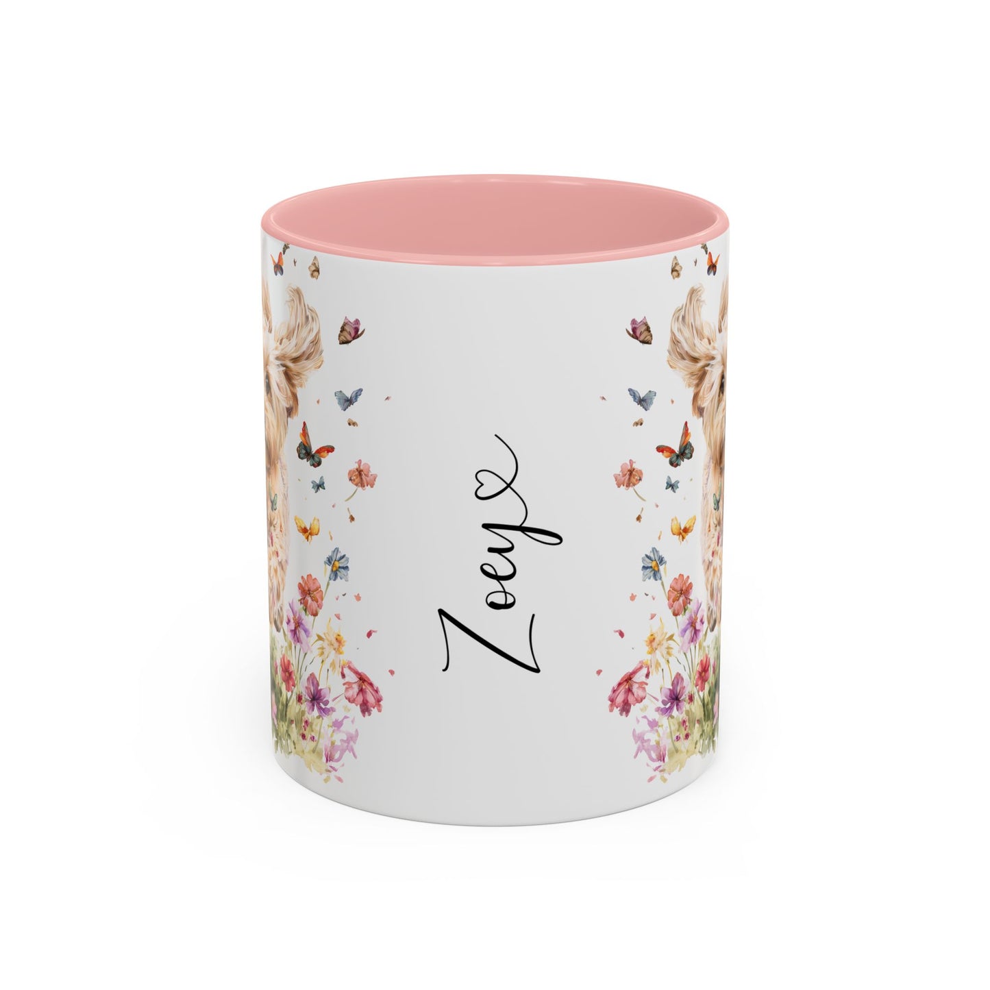 Cavoodle/Cavapoo/Doodle/Cockapoo #1 Personalized Accent Mugs, 11oz