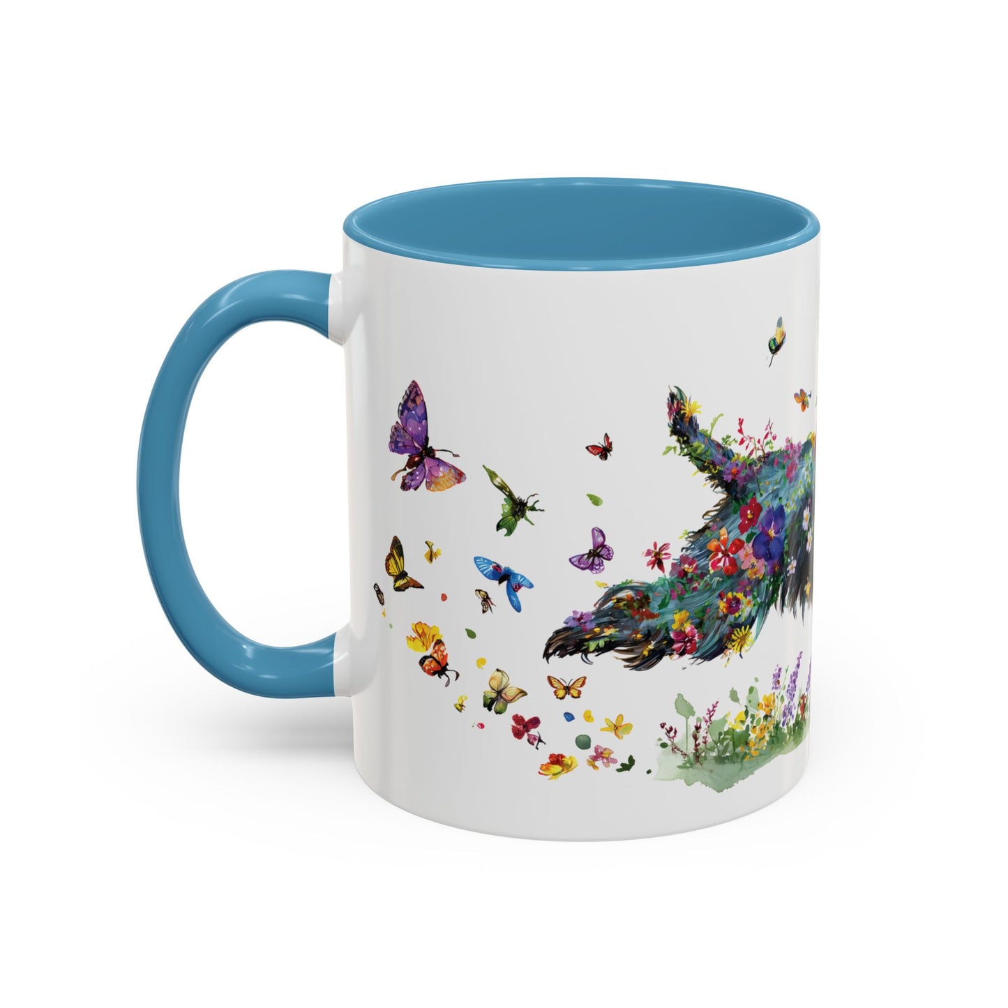 Scottish Terrier #2 Retriever Personalized Accent Mugs, 11oz