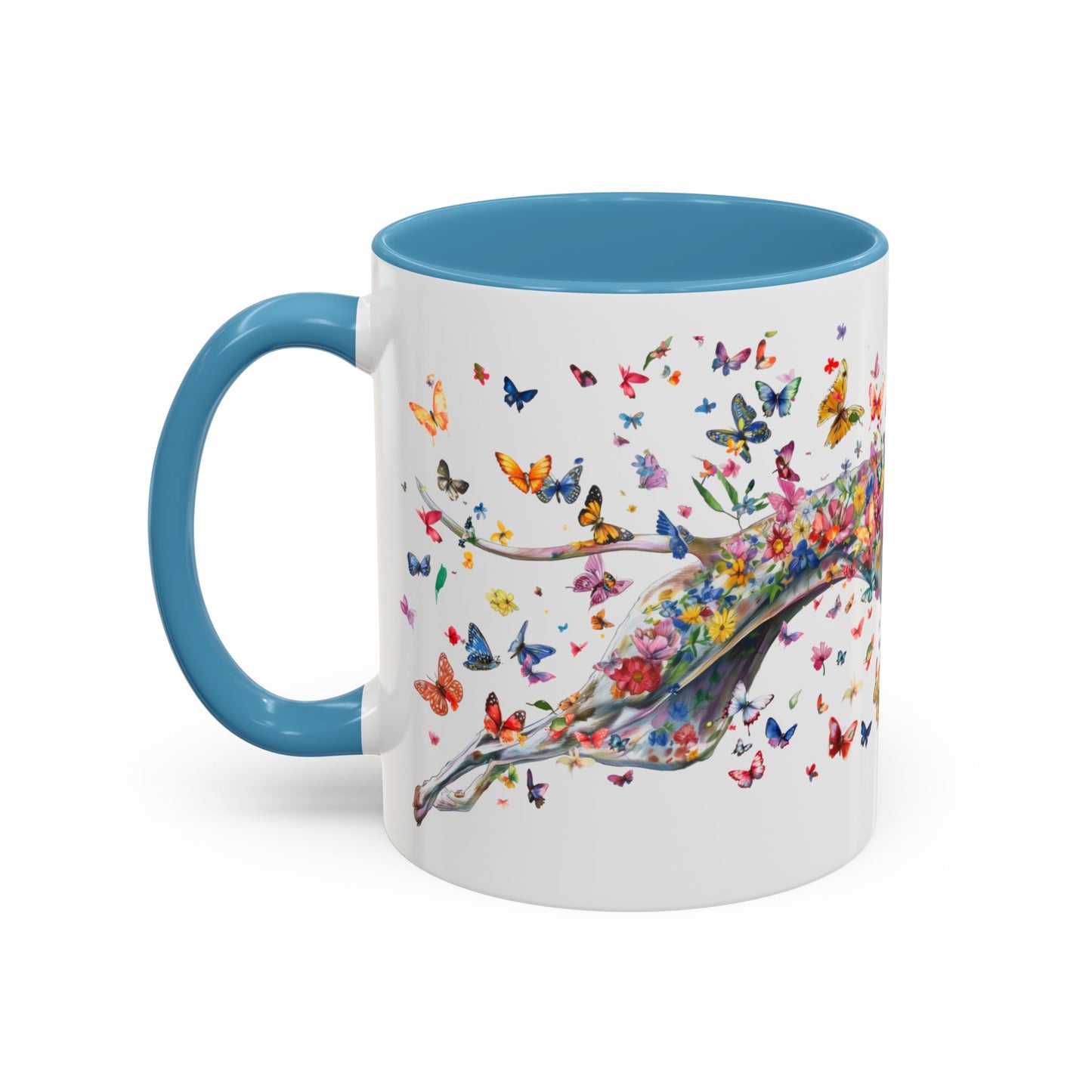 Greyhound #5 Personalized Accent Mugs, 11oz
