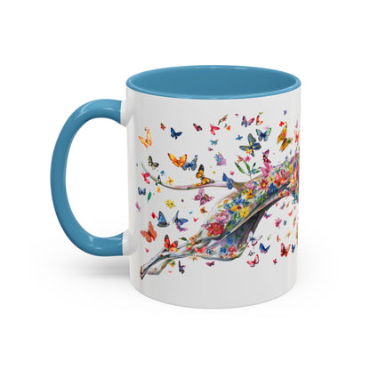Greyhound #5 Personalized Accent Mugs, 11oz