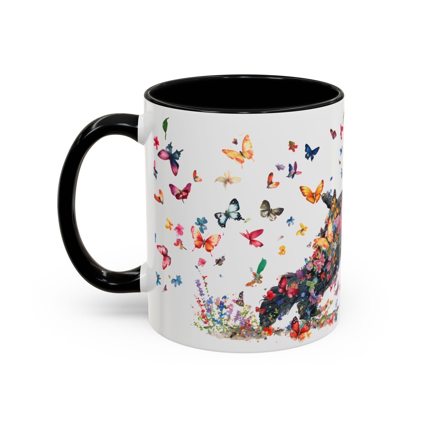 Giant Schnauzer Personalized Accent Mugs, 11oz