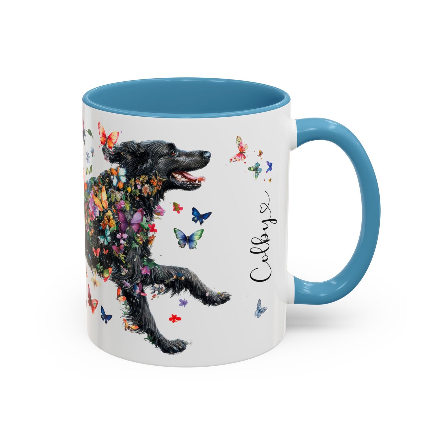 Hovawart #2 Colorful Accent Mugs, 11oz