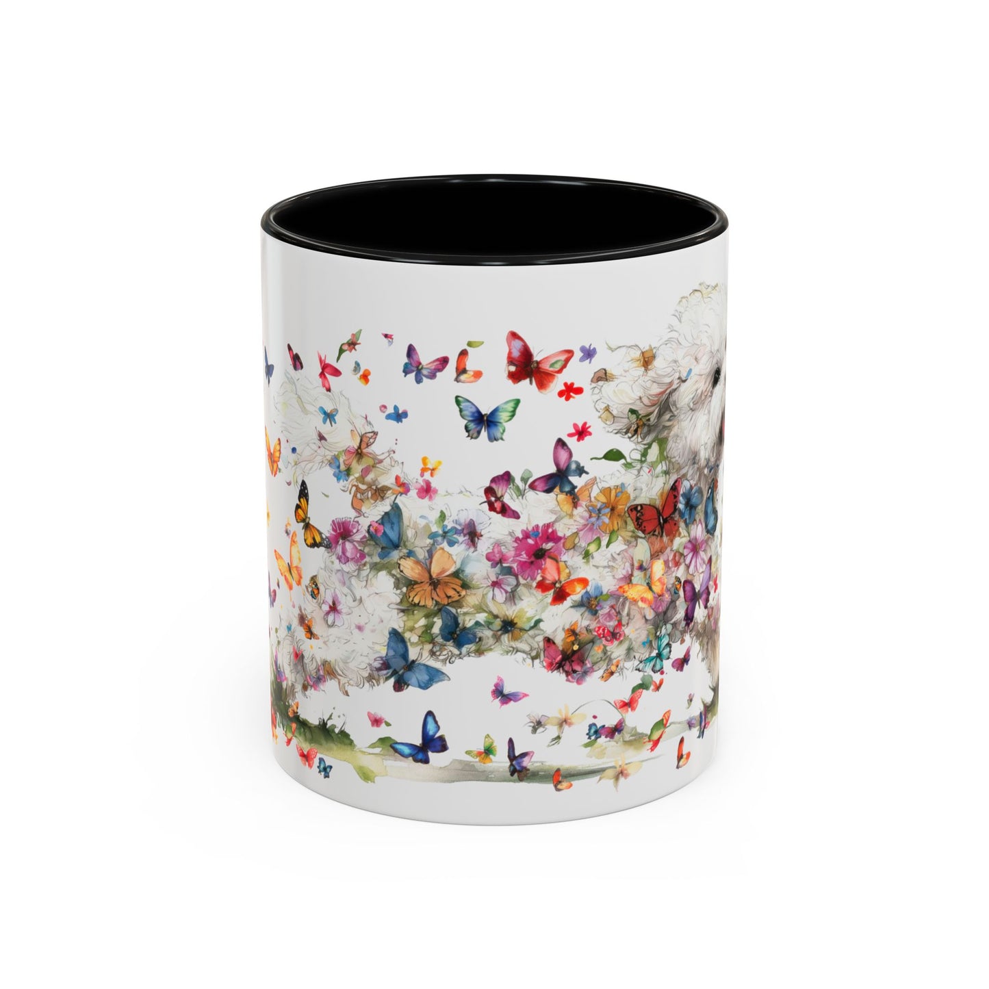 Bichon Frise #2 Personalized colourful Mugs, 11oz
