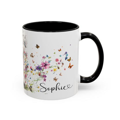 Cotton de Tulear Personalized Accent Mugs, 11oz