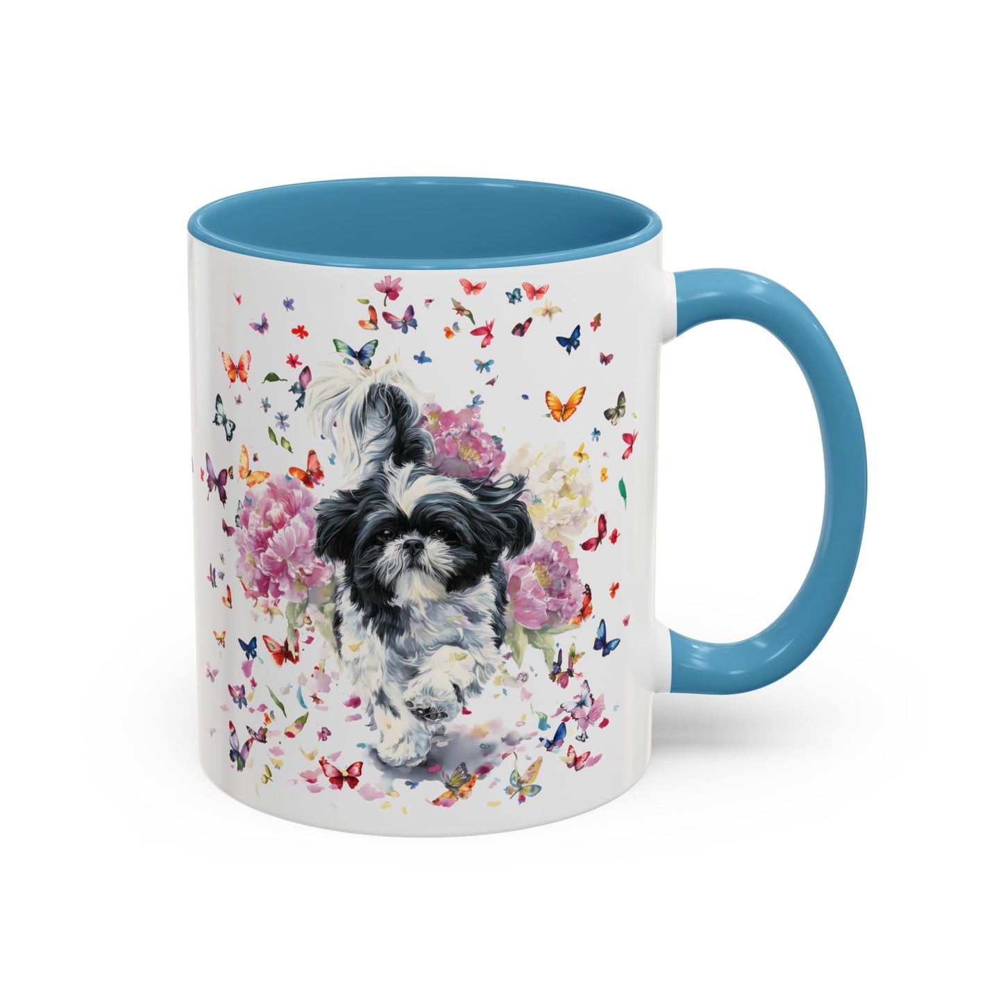 Shih Tzu #4 Personalized Accent Mugs, 11oz