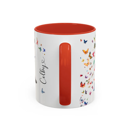 Hovawart #2 Colorful Accent Mugs, 11oz