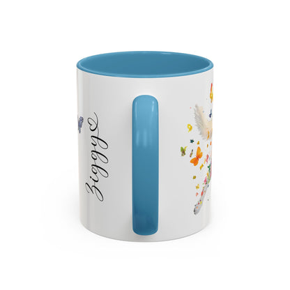 Husky #1 Personalized Accent Mugs, 11oz