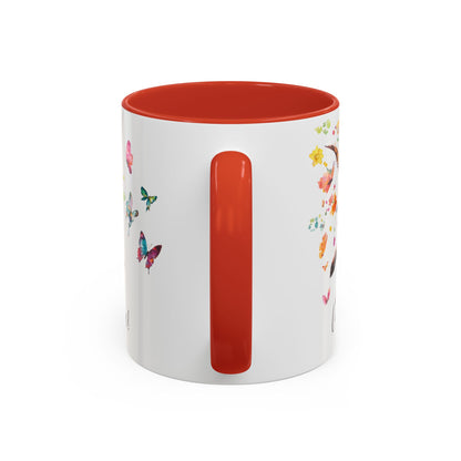 Labrador #1 “Live like the gate was left open" Accent Mugs, 11oz