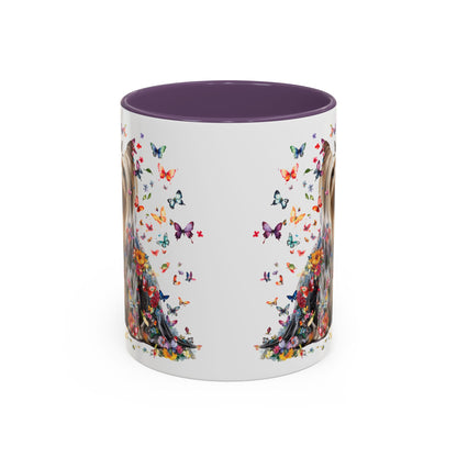 Silky Terrier #2 Personalized Accent Mugs, 11oz