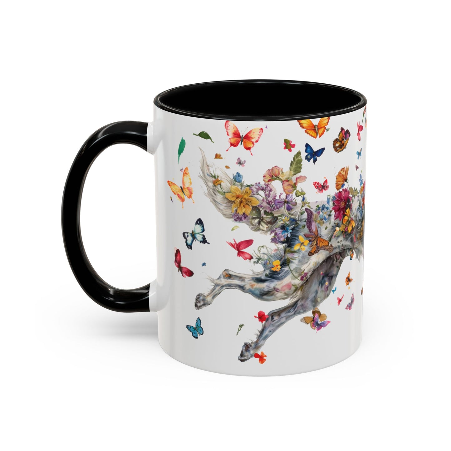 Silken Windhound #1 Personalized Accent Mugs, 11oz