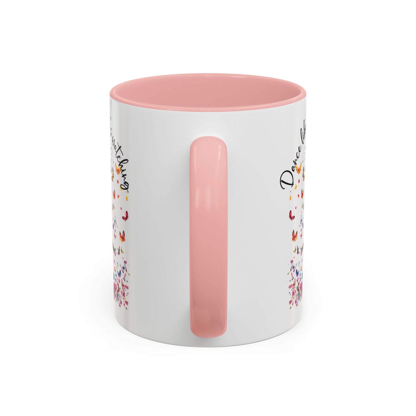 Border Terrier "Dance like nobody's watching" personalized colourful Mugs, 11oz