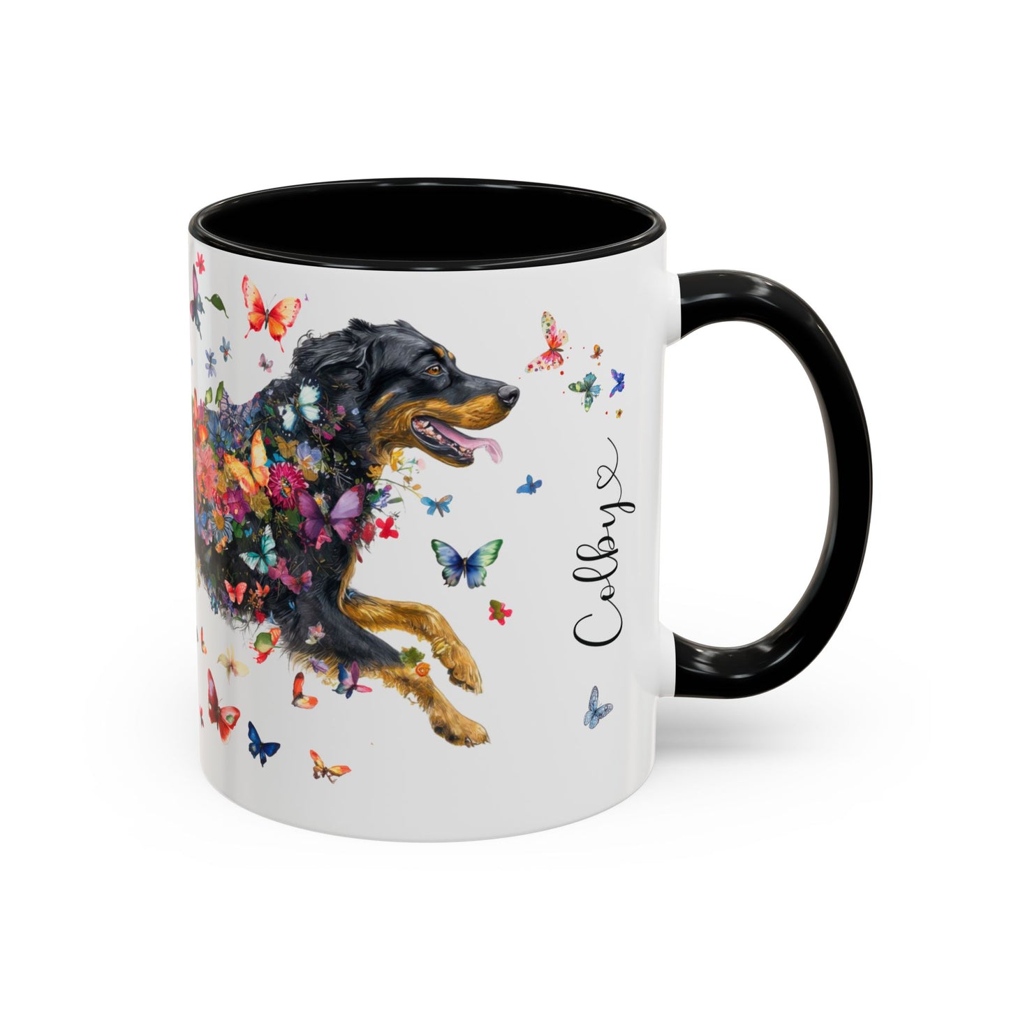 Hovawart #3 Colorful Accent Mugs, 11oz