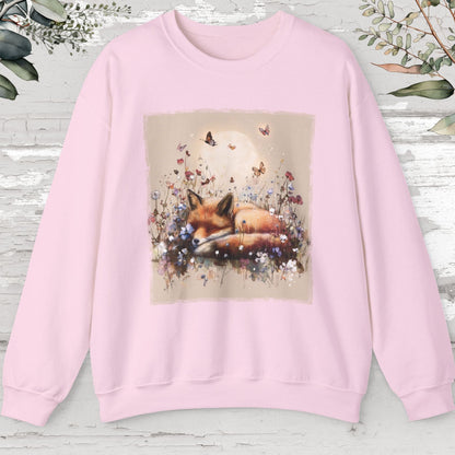 Fox sleeping #5 Unisex Sweat Shirt.