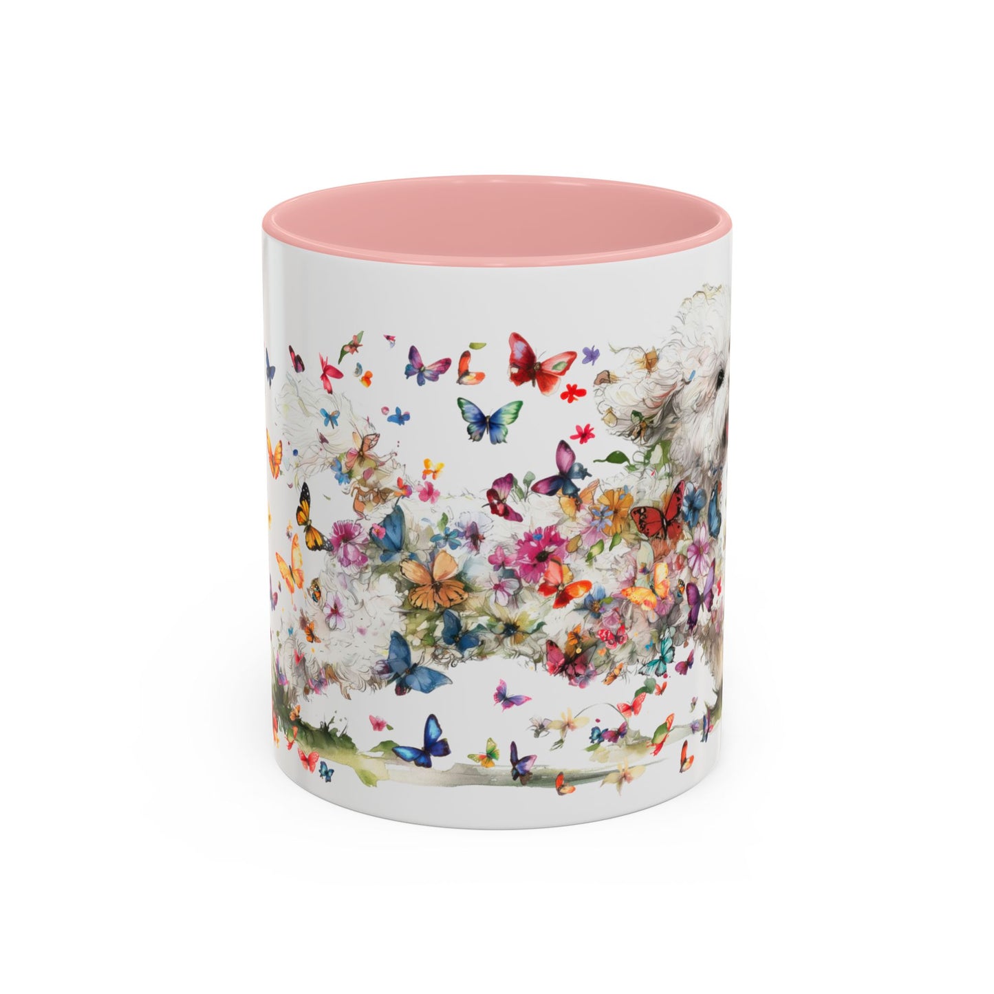 Bichon Frise #2 Personalized colourful Mugs, 11oz