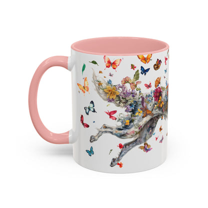 Silken Windhound #1 Personalized Accent Mugs, 11oz