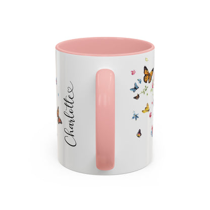 Coton De Tulear Personalized Accent Mugs, 11oz
