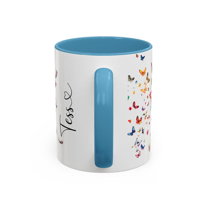 Bull Arab Personalized Colorful Accent Mugs, 11oz