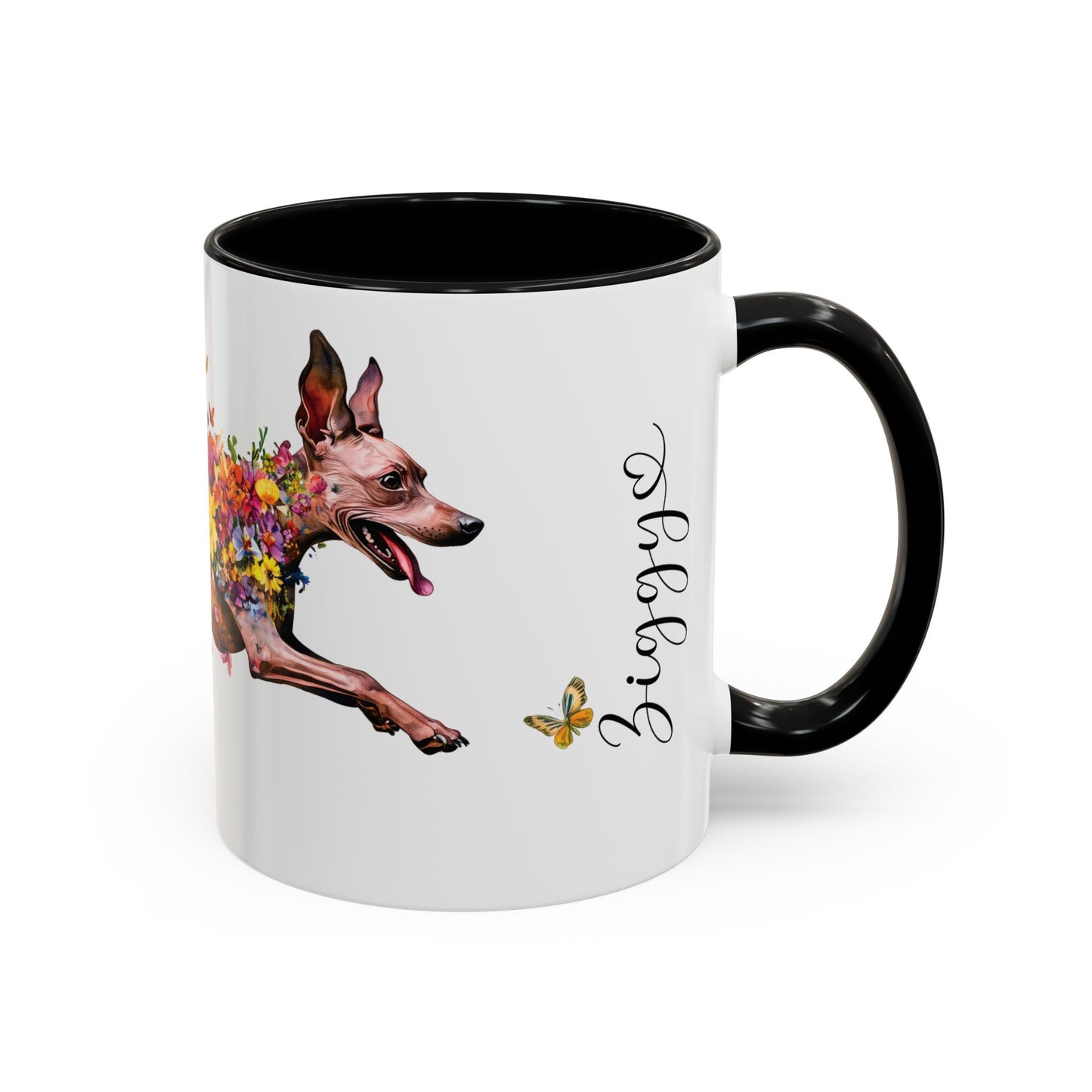 Xoloitzcuintle Personalized Accent Mugs, 11oz