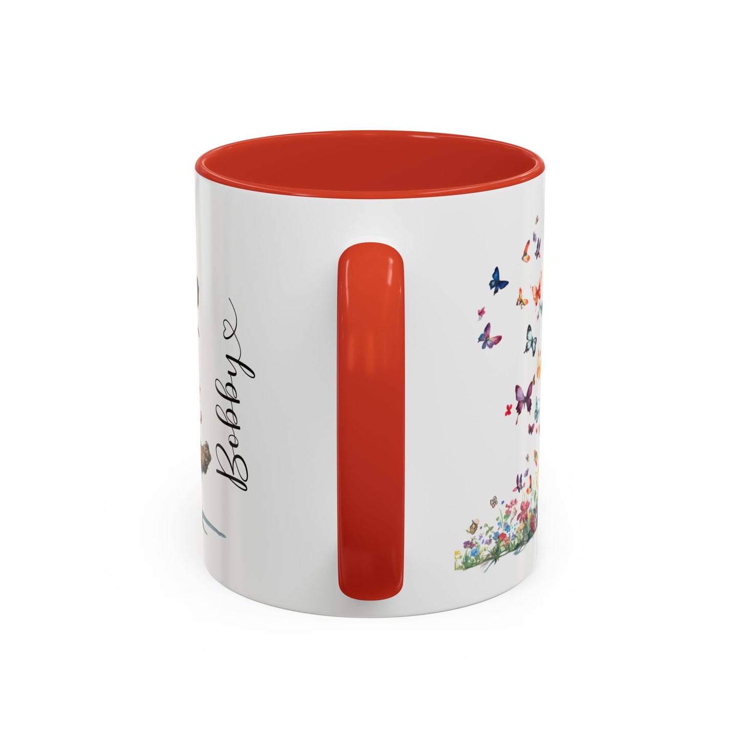 Gordon Setter Personalized Accent Mugs, 11oz