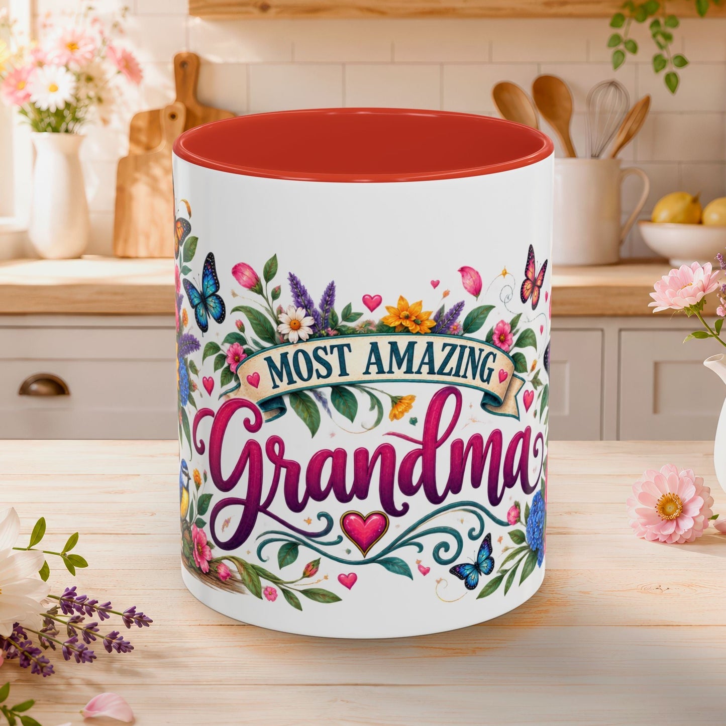 Most Amazing Grandma, 11oz  accent mug