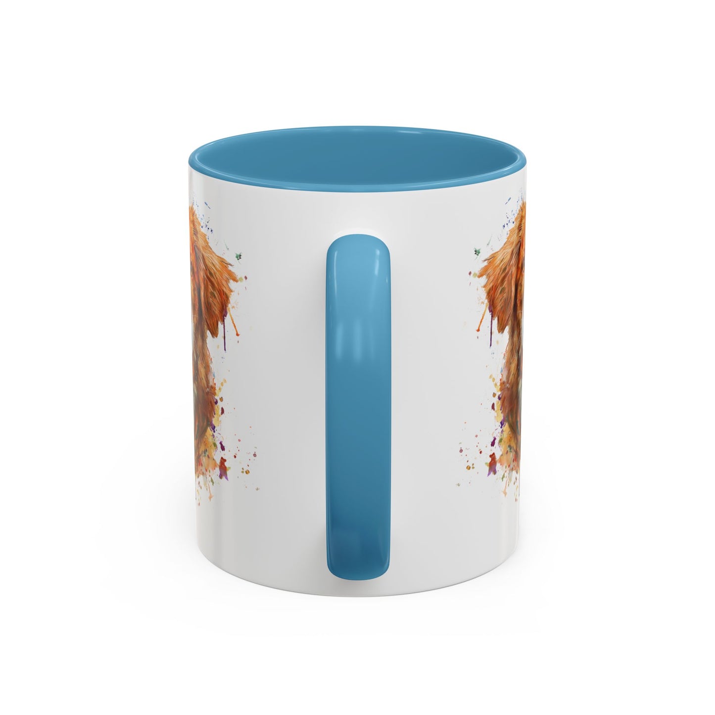 Nova Scotia Duck Tolling Retriever Colourful Personalized Accent Mugs, 11oz