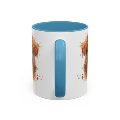 Nova Scotia Duck Tolling Retriever Colourful Personalized Accent Mugs, 11oz