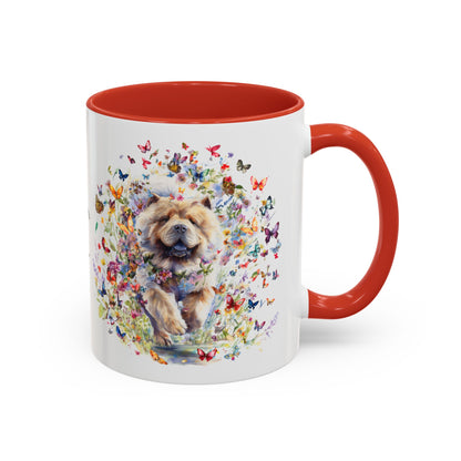 Chow Chow #7 Personalized Accent Mugs, 11oz