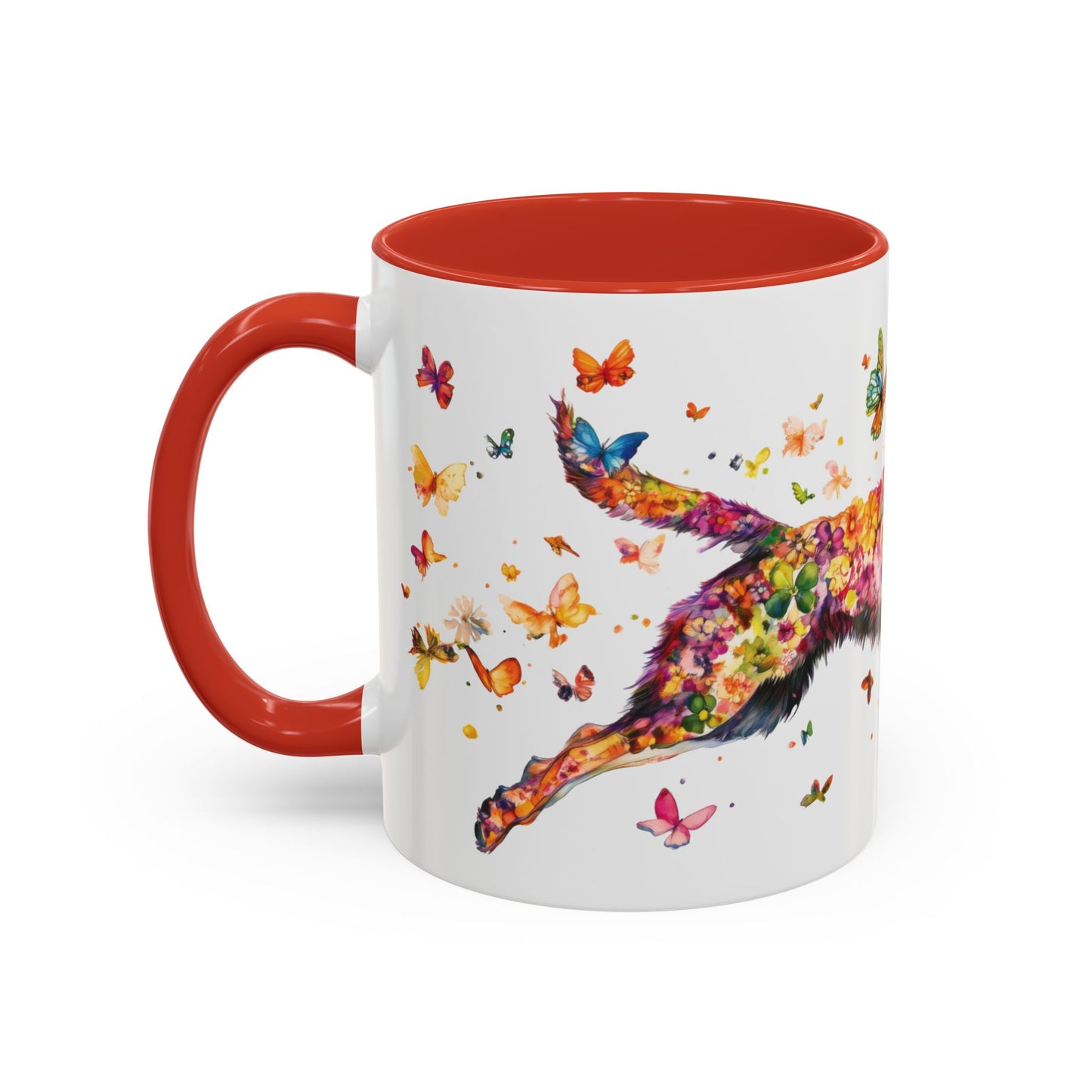 Dutch Shepherd Personalized Accent Mugs, 11oz