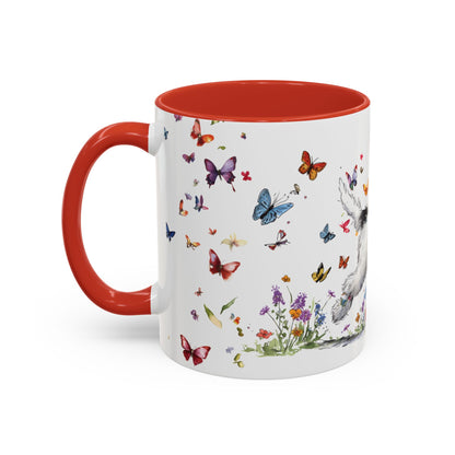 Sealyham Terrier Personalized Accent Mugs, 11oz