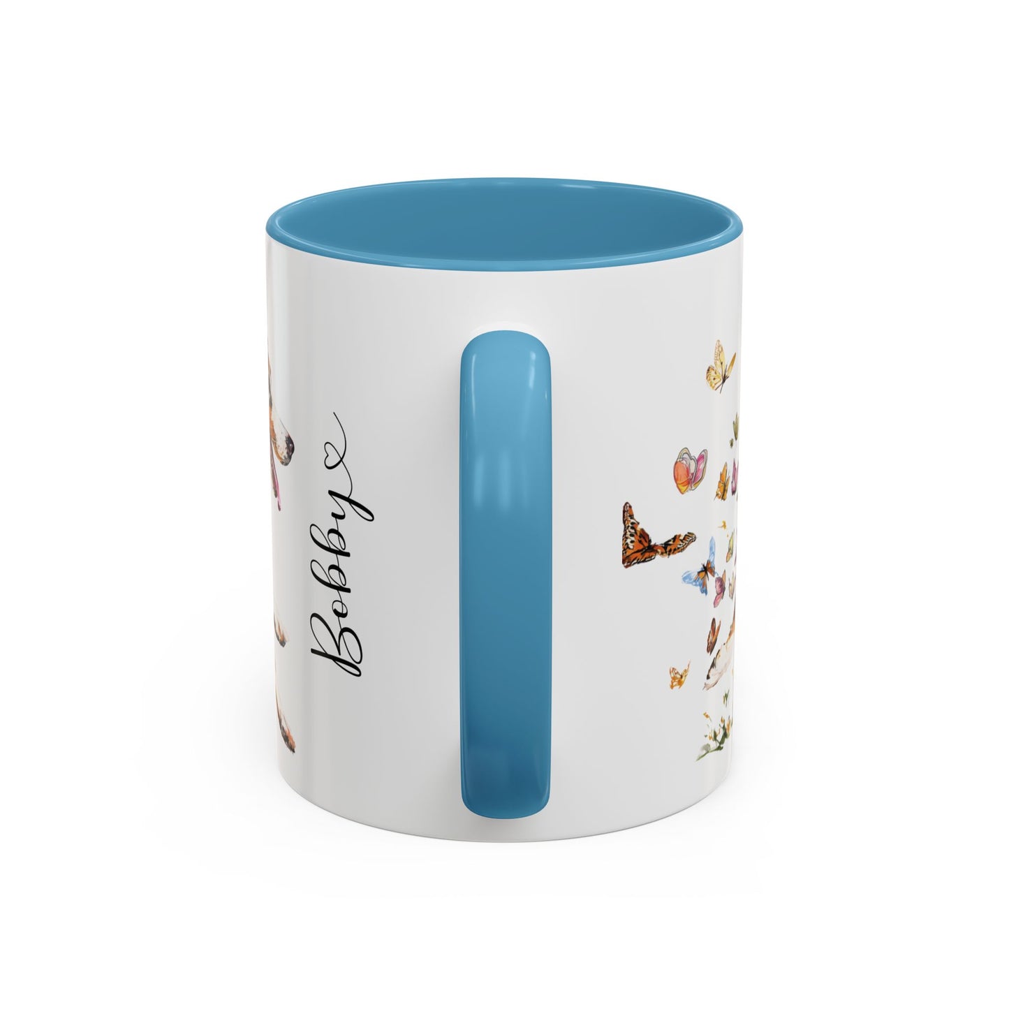 Australian Shepherd (Docked) #1 Personalized Accent Mugs, 11oz