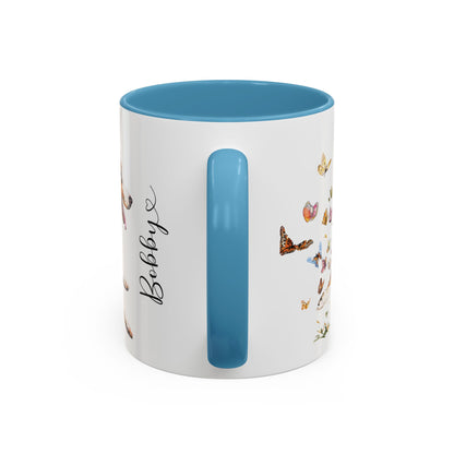 Australian Shepherd (Docked) #1 Personalized Accent Mugs, 11oz