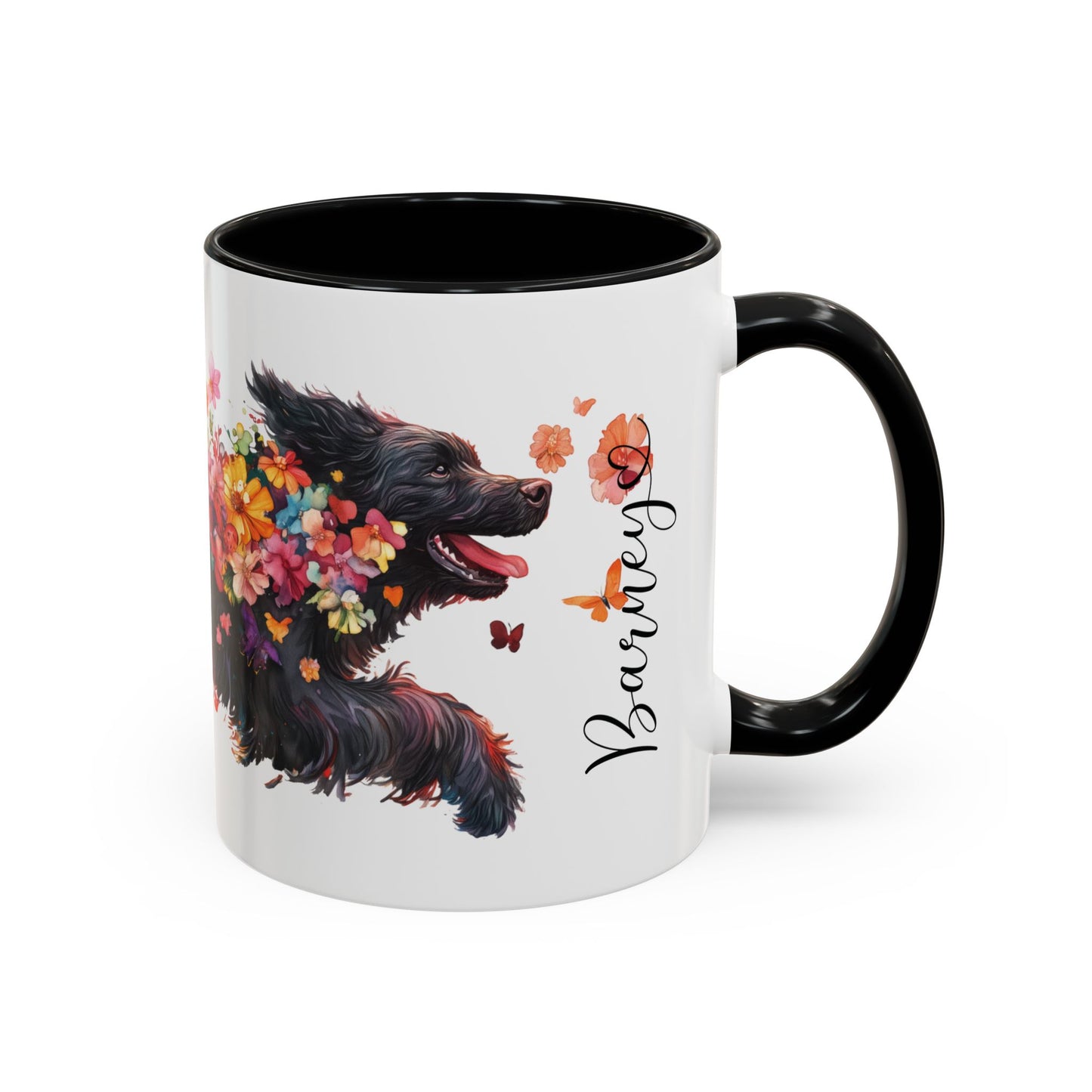 Newfoundland Personalized Accent Mugs, 11oz