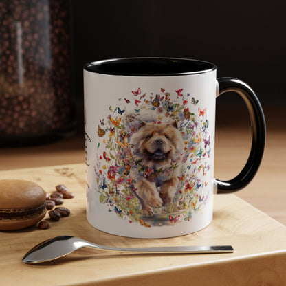 Chow Chow #7 Personalized Accent Mugs, 11oz