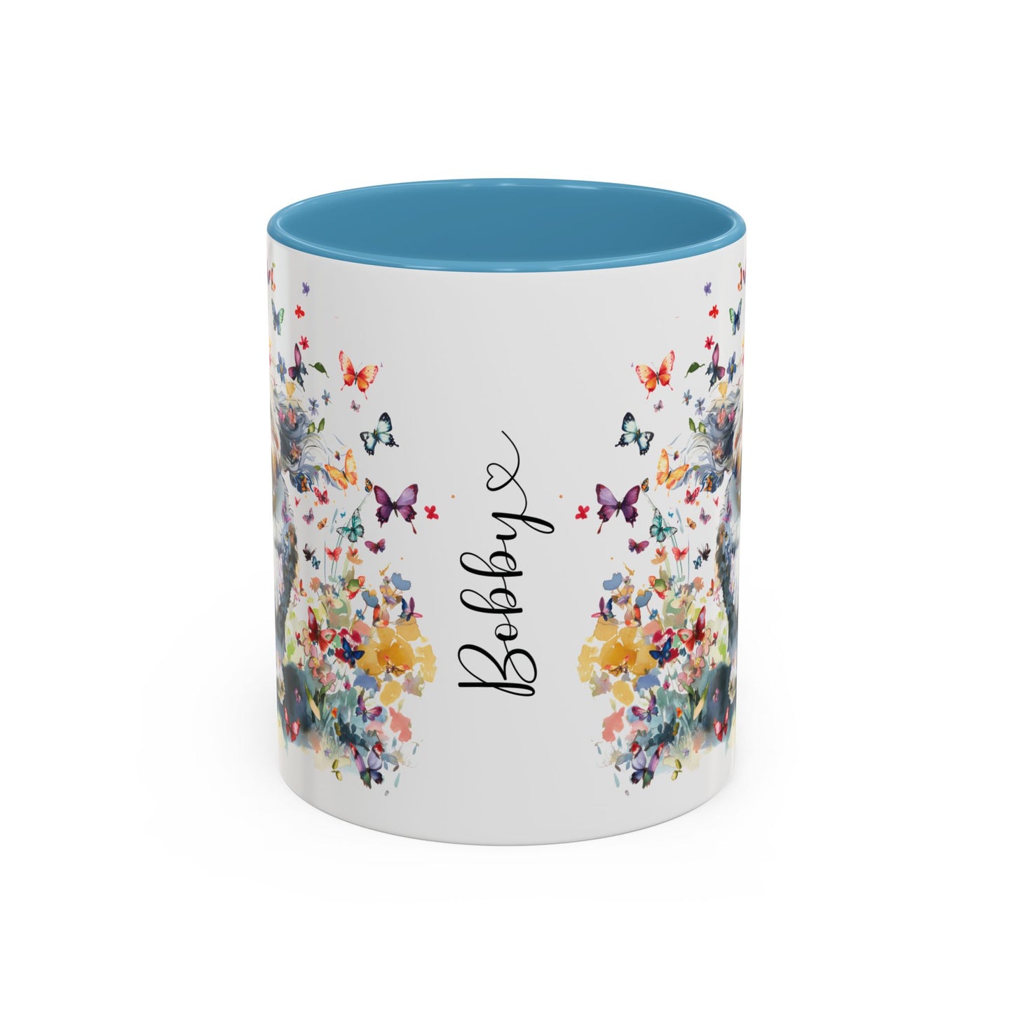 Shih Tzu #2 Personalized Accent Mugs, 11oz