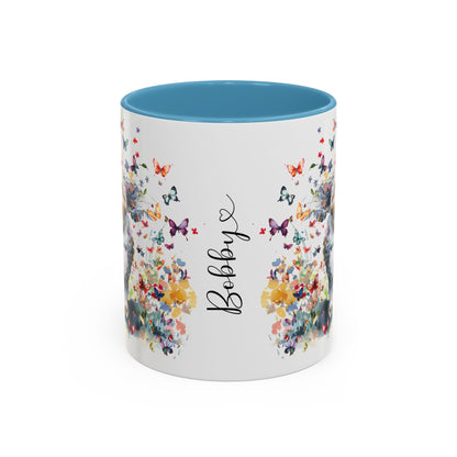 Shih Tzu #2 Personalized Accent Mugs, 11oz