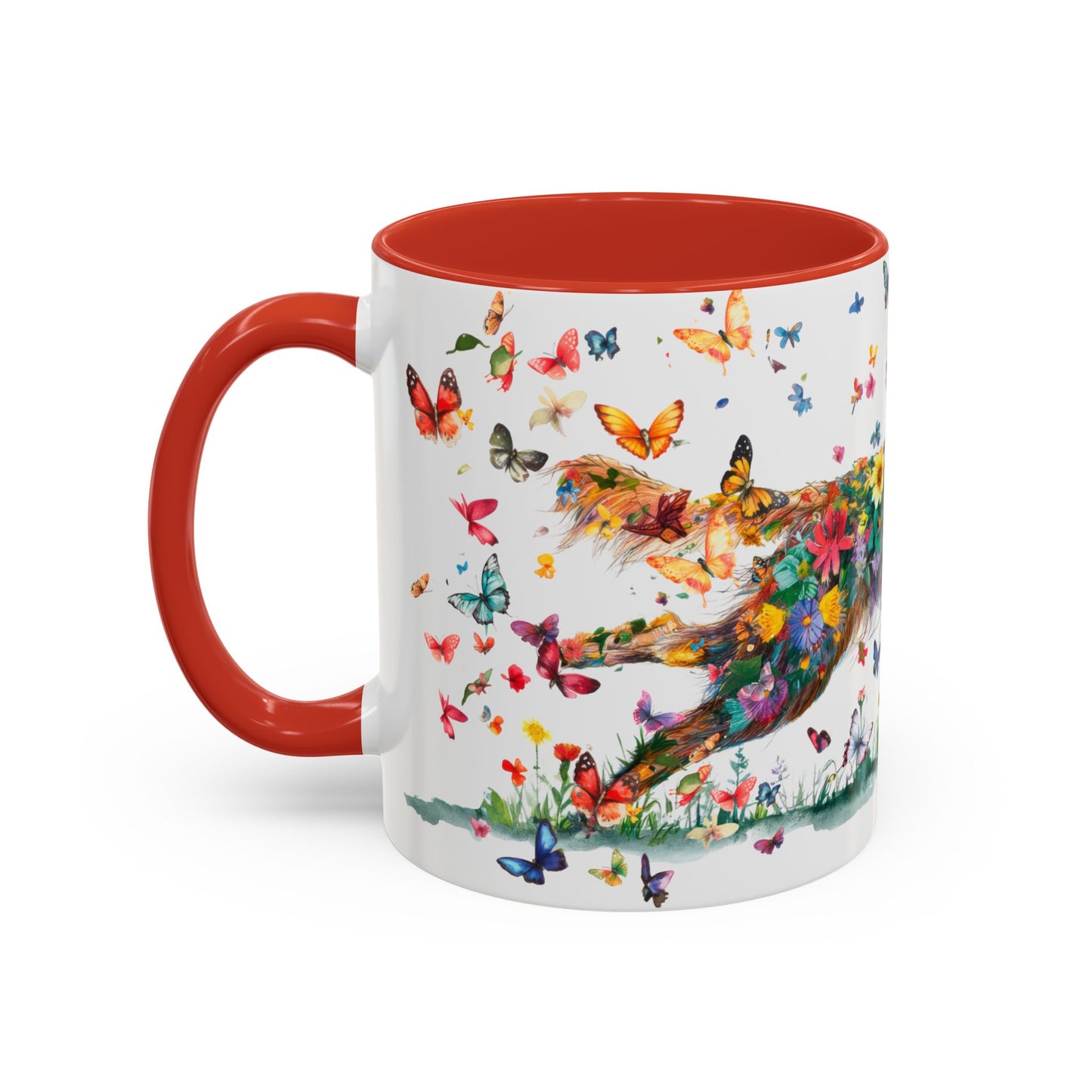 Hovawart #1 Colorful Accent Mugs, 11oz
